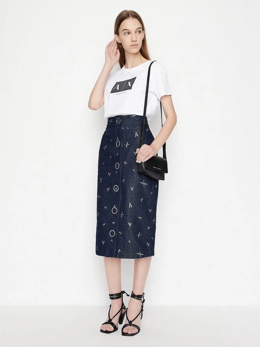 Спідниці Armani Exchange модель 3LYN23-Y1SMZ-1500 Фото