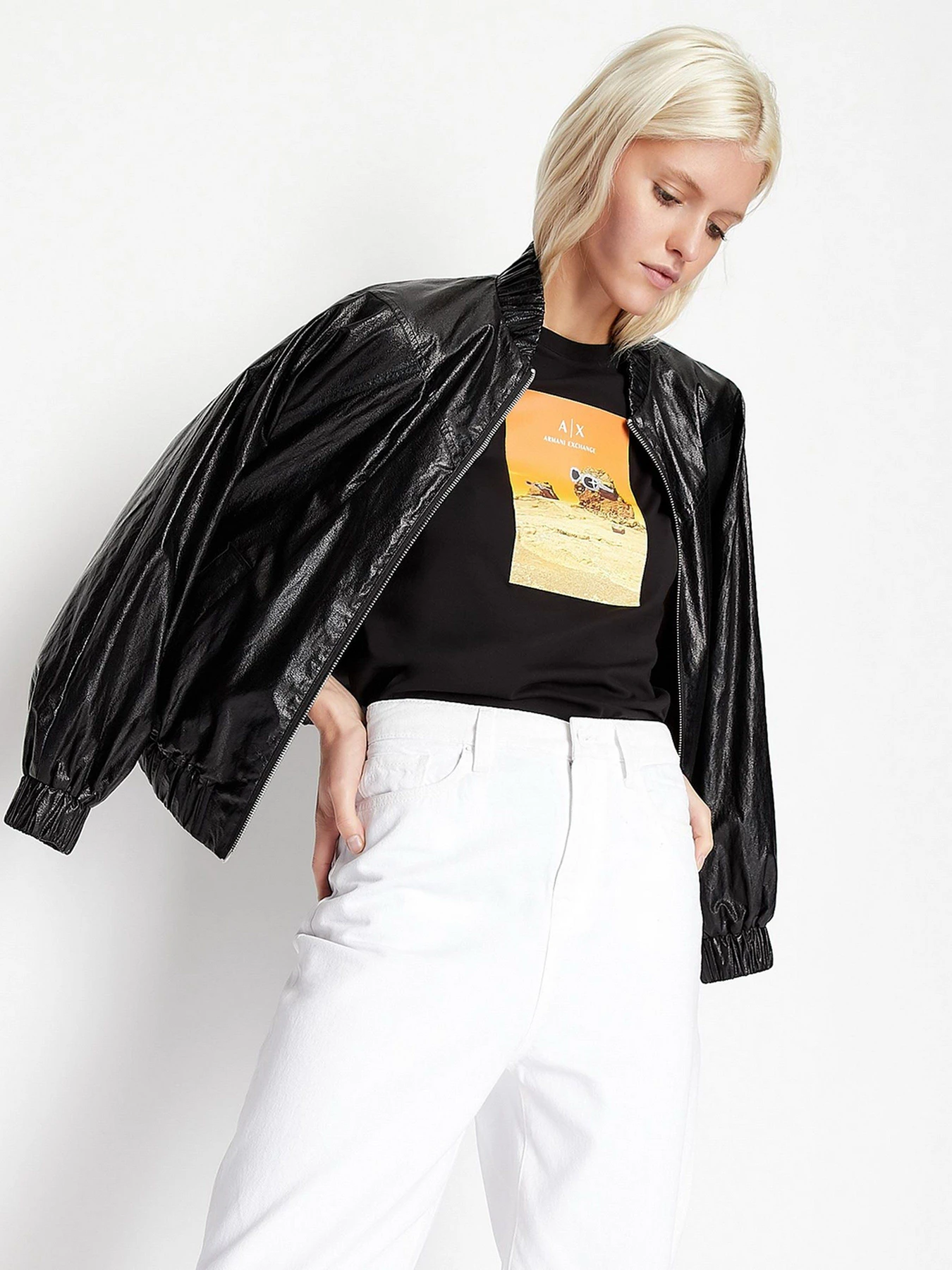 Футболки і поло Armani Exchange модель 3LYTAL-YJ3RZ-1200 Футболки і поло Armani Exchange модель 3LYTAL-YJ3RZ-1200 Фото