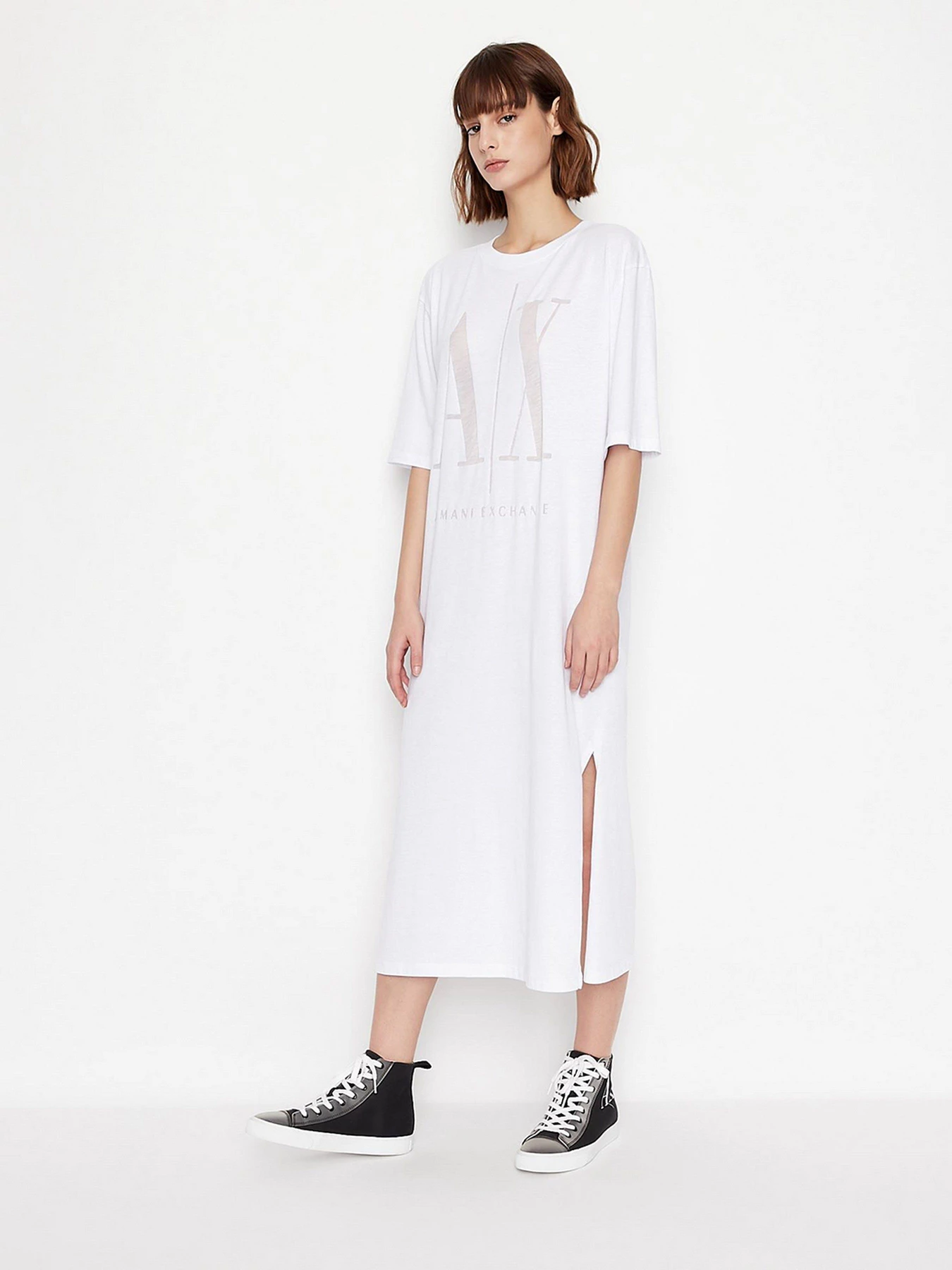 Платья Armani Exchange модель 8NYAHX-YJ8XZ-1000 Платья Armani Exchange модель 8NYAHX-YJ8XZ-1000 Фото