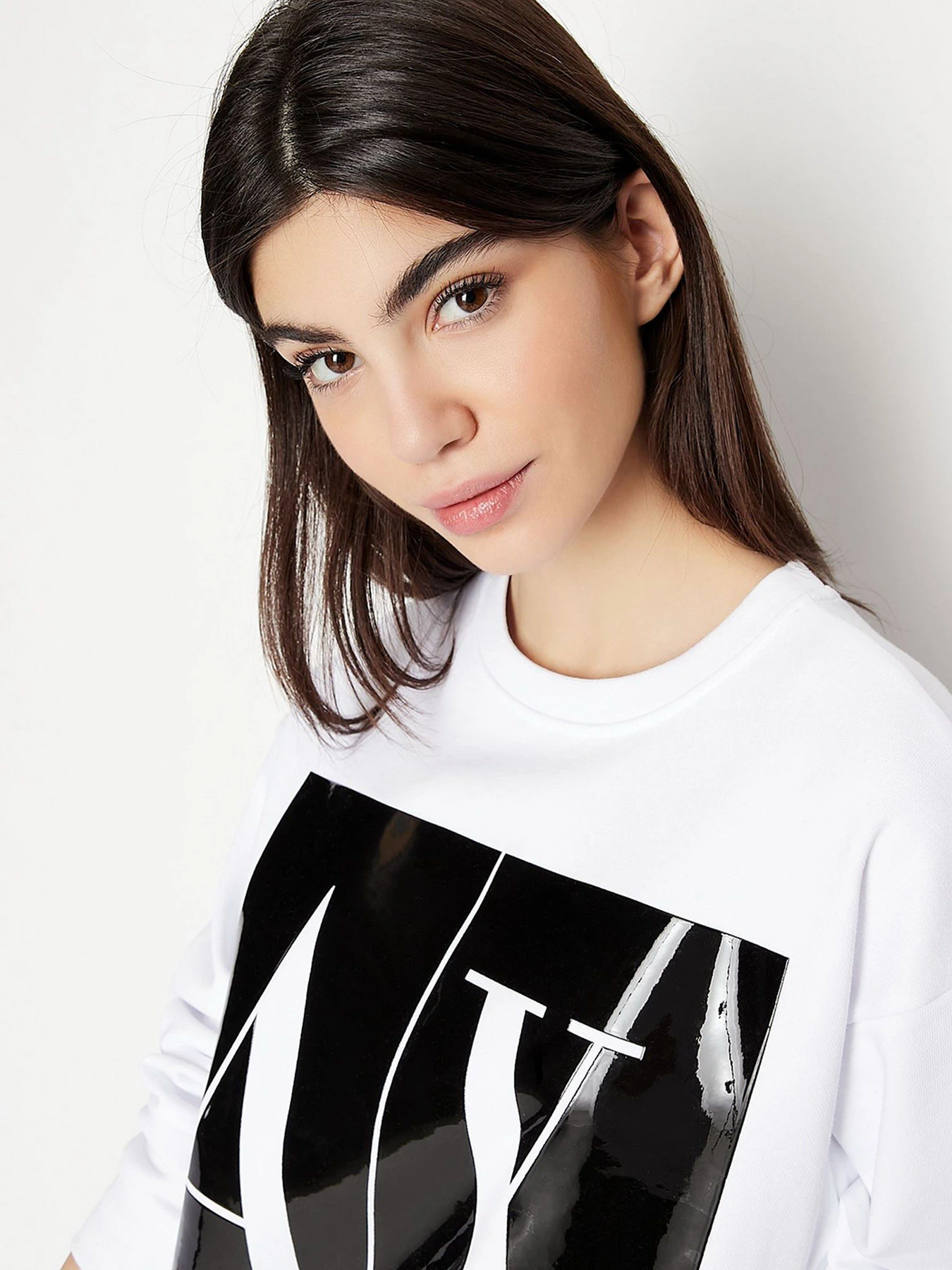 Худи и свитшоты Armani Exchange модель 8NYM04-YJ68Z-1000 Фото