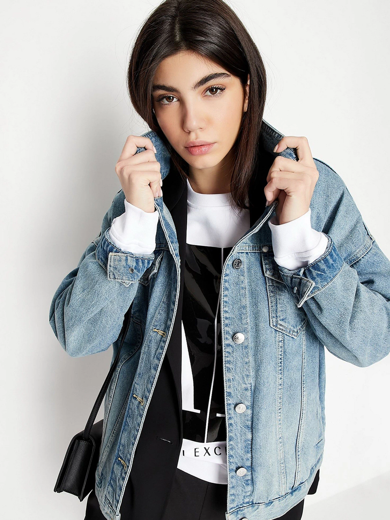 Худи и свитшоты Armani Exchange модель 8NYM04-YJ68Z-1000 Фото