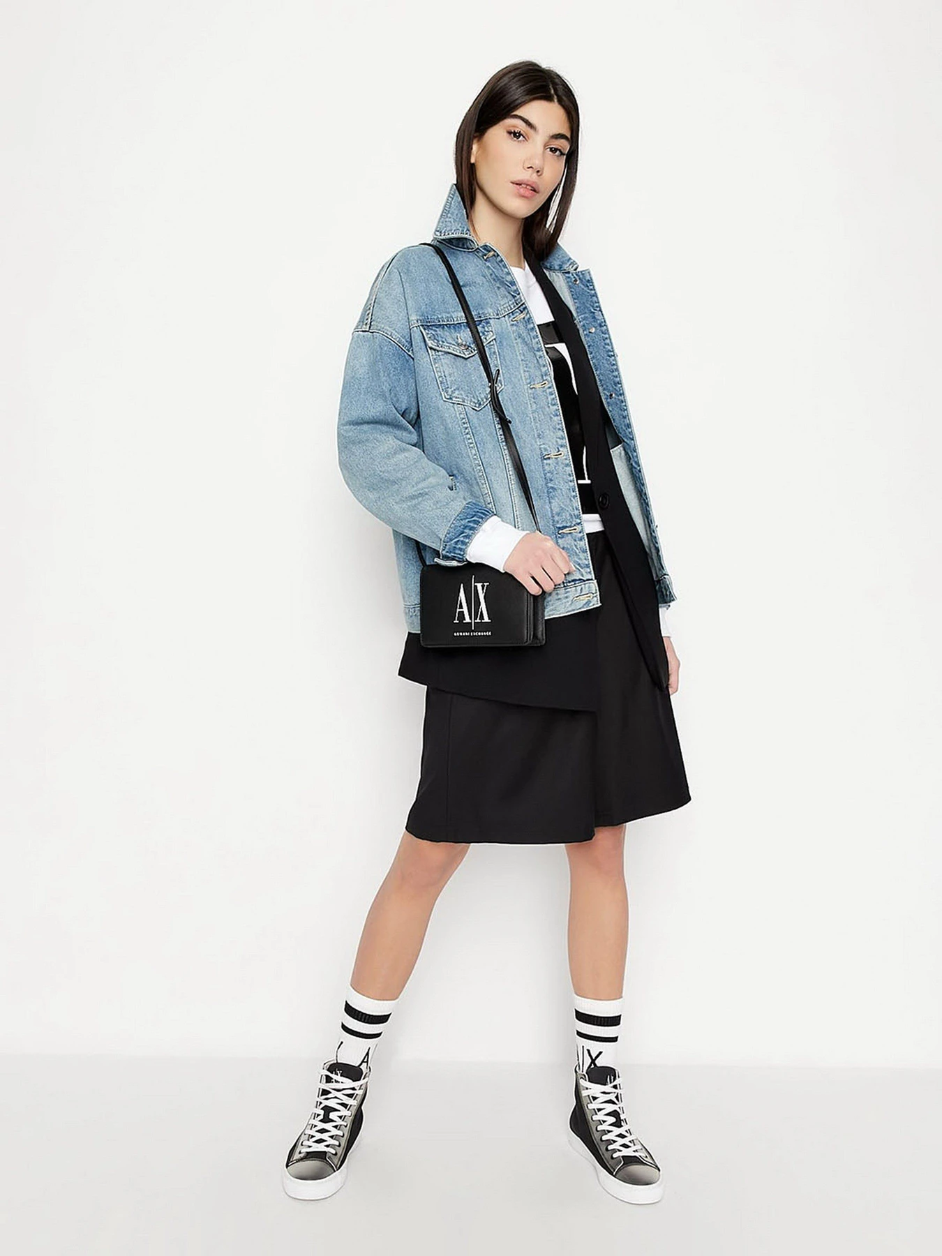 Худи и свитшоты Armani Exchange модель 8NYM04-YJ68Z-1000 Фото