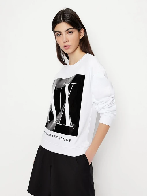 Худи и свитшоты Armani Exchange модель 8NYM04-YJ68Z-1000 Фото