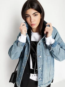 Худи и свитшоты Armani Exchange модель 8NYM04-YJ68Z-1000 Фото