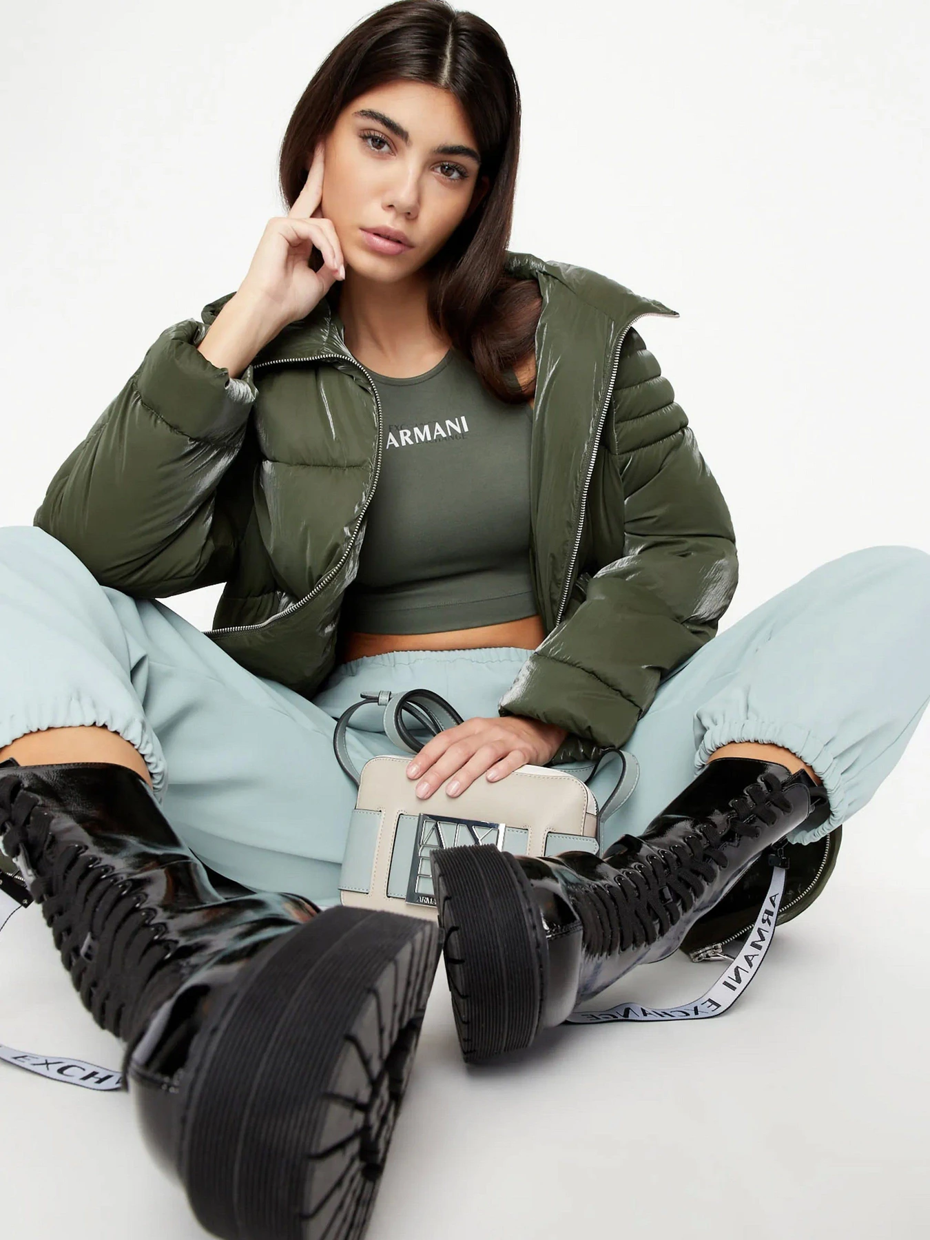 Куртки и дубленки Armani Exchange модель 6LYK07-YNSKZ-1880 Фото