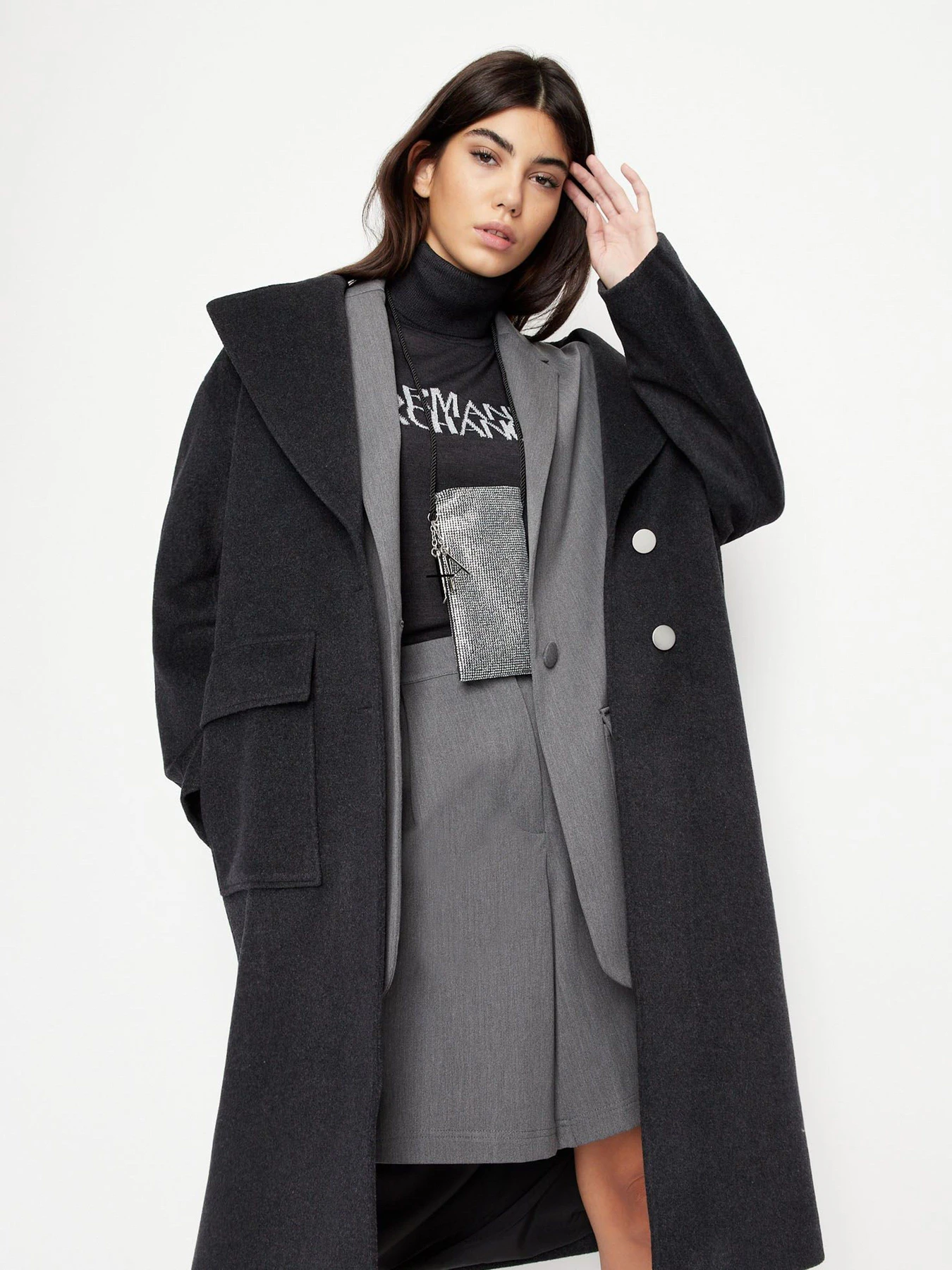 Пальто и плащи Armani Exchange модель 6LYL03-YNHZZ-6910 Пальто и плащи Armani Exchange модель 6LYL03-YNHZZ-6910 Фото