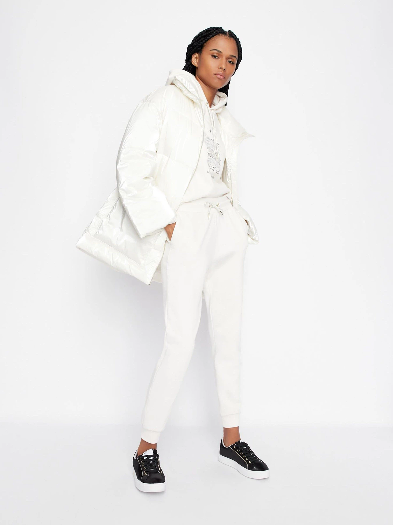 Худи и свитшоты Armani Exchange You.me.us. модель 6LYM27-YJ5VZ-1130 Фото