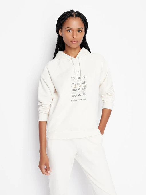 Худи и свитшоты Armani Exchange You.me.us. модель 6LYM27-YJ5VZ-1130 Фото