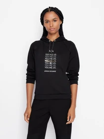 Худи и свитшоты Armani Exchange You.me.us. модель 6LYM27-YJ5VZ-1200 Фото