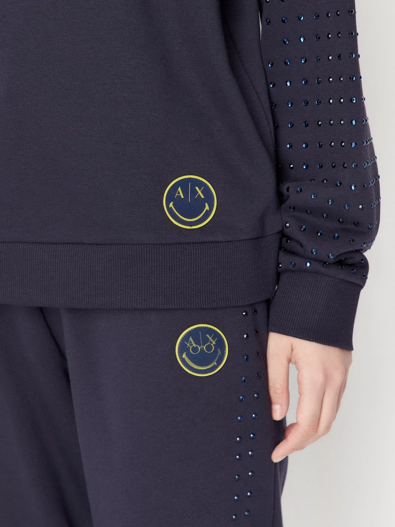 Худи и свитшоты Armani Exchange Smile модель 6LYM33-YJ6PZ-1593 Фото