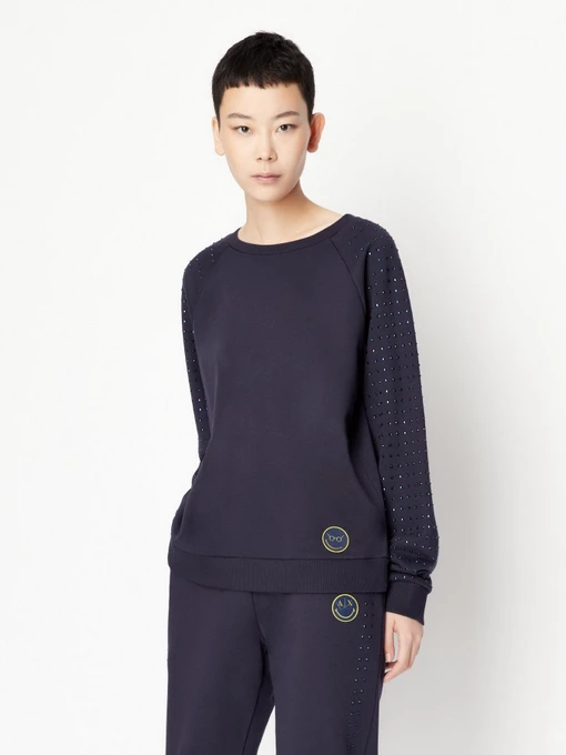 Худи и свитшоты Armani Exchange Smile модель 6LYM33-YJ6PZ-1593 Фото