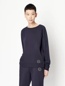 Худи и свитшоты Armani Exchange Smile модель 6LYM33-YJ6PZ-1593 Фото
