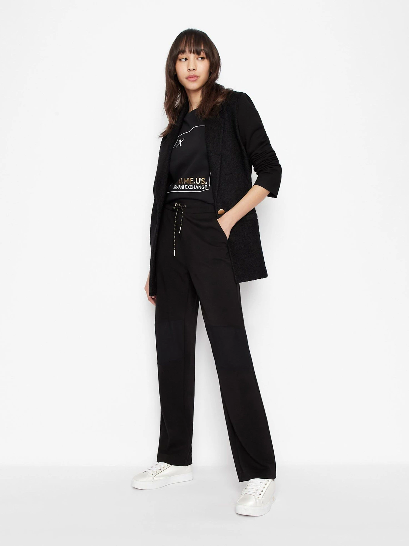 Худи и свитшоты Armani Exchange You.me.us. модель 6LYM37-YJ5VZ-1200 Фото