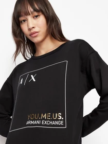 Худи и свитшоты Armani Exchange You.me.us. модель 6LYM37-YJ5VZ-1200 Фото