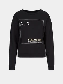 Худи и свитшоты Armani Exchange You.me.us. модель 6LYM37-YJ5VZ-1200 Фото
