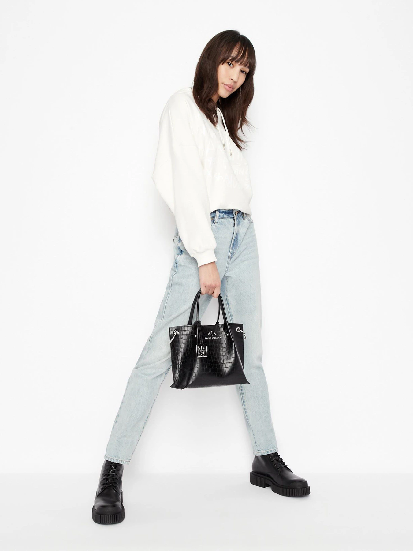Худи и свитшоты Armani Exchange модель 6LYM46-YJCCZ-1130 Худи и свитшоты Armani Exchange модель 6LYM46-YJCCZ-1130 Фото