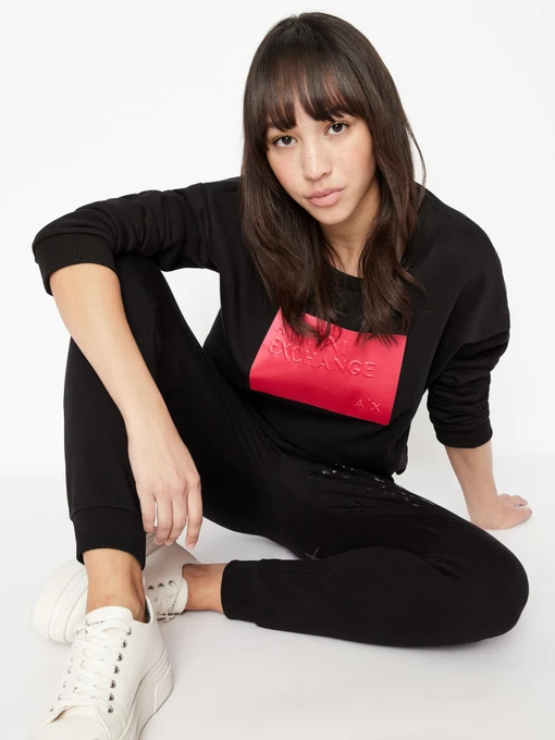 Худи и свитшоты Armani Exchange модель 6LYM55-YJ3NZ-1200 Фото
