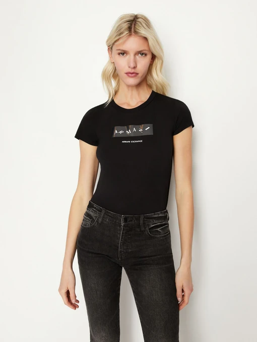 Футболки і поло Armani Exchange модель 6LYT15-YJ5UZ-1200 Фото