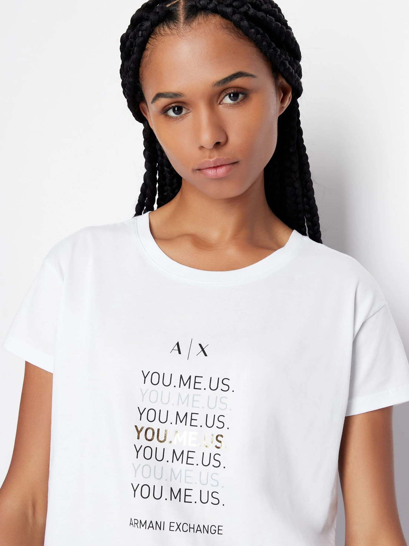 Футболки и поло Armani Exchange You.me.us. модель 6LYT41-YJ6XZ-1000 Футболки и поло Armani Exchange You.me.us. модель 6LYT41-YJ6XZ-1000 Фото