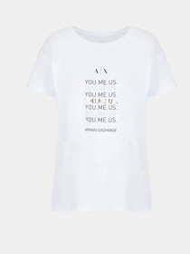 Футболки и поло Armani Exchange You.me.us. модель 6LYT41-YJ6XZ-1000 Фото