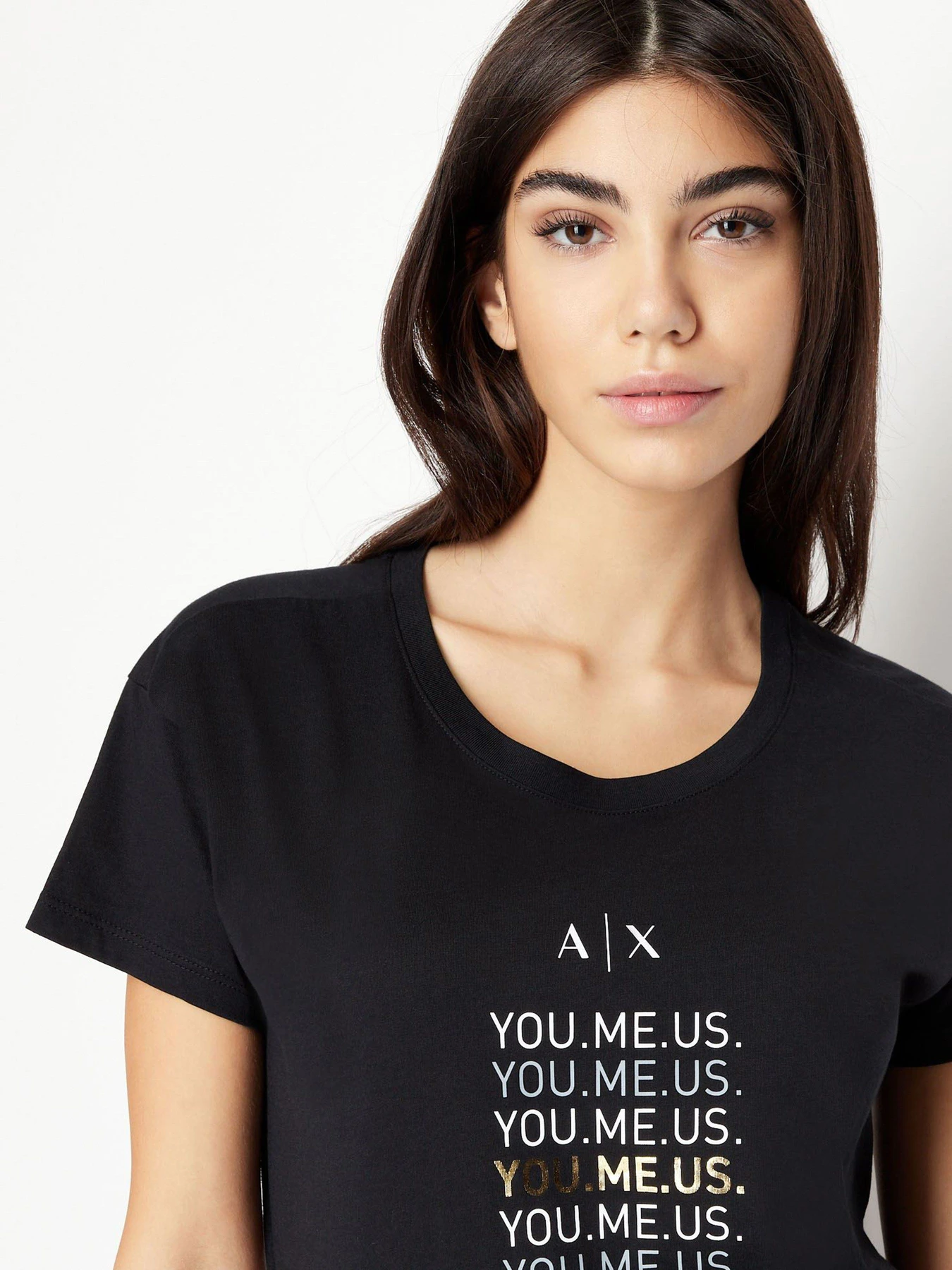 Футболки и поло Armani Exchange You.me.us. модель 6LYT41-YJ6XZ-1200 Футболки и поло Armani Exchange You.me.us. модель 6LYT41-YJ6XZ-1200 Фото