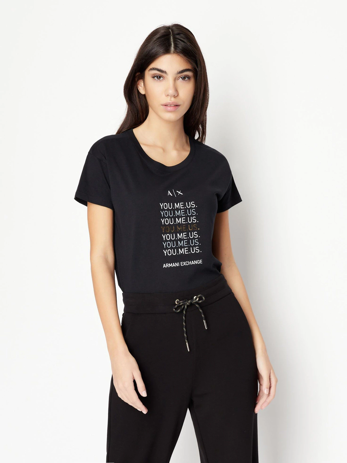 Футболки и поло Armani Exchange You.me.us. модель 6LYT41-YJ6XZ-1200 Футболки и поло Armani Exchange You.me.us. модель 6LYT41-YJ6XZ-1200 Фото