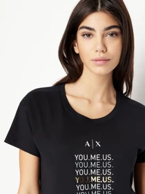 Футболки и поло Armani Exchange You.me.us. модель 6LYT41-YJ6XZ-1200 Фото