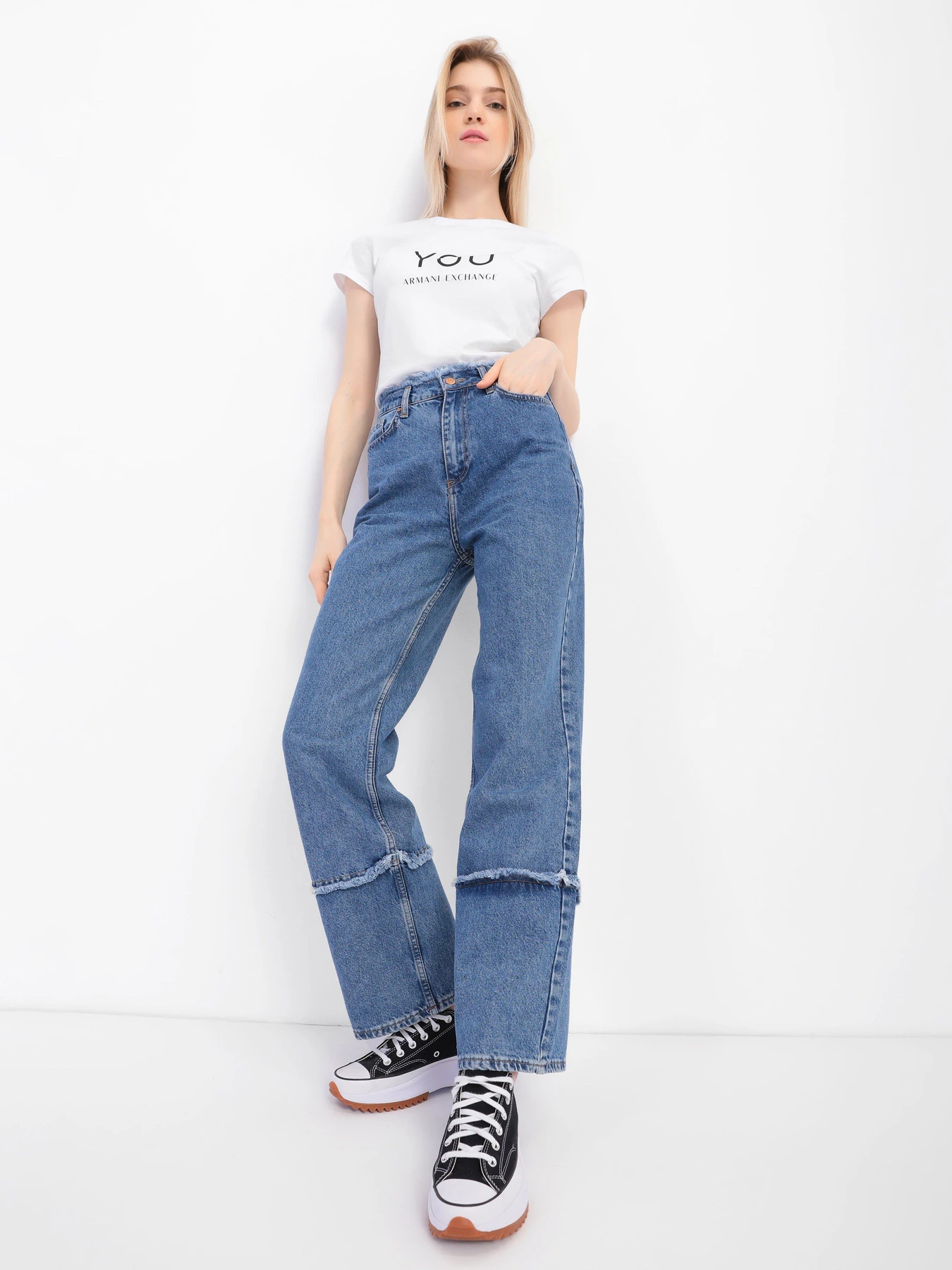 Футболки и поло Armani Exchange You.me.us. модель 6LYT42-YJ6XZ-21BH Футболки и поло Armani Exchange You.me.us. модель 6LYT42-YJ6XZ-21BH Фото