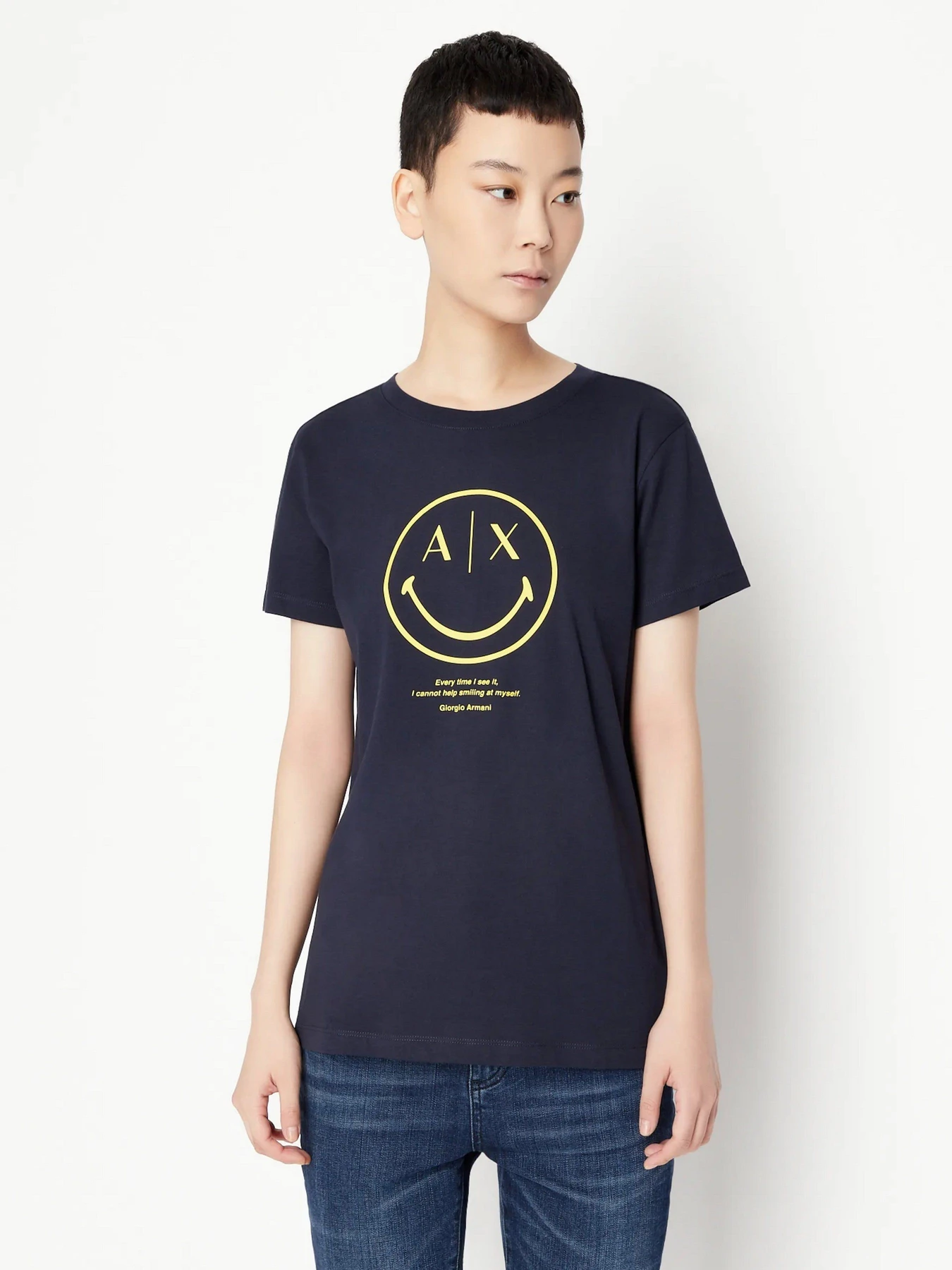 Футболки и поло Armani Exchange SmileyWorld® модель 6LYT67-YJ3RZ-1593 Футболки и поло Armani Exchange SmileyWorld® модель 6LYT67-YJ3RZ-1593 Фото
