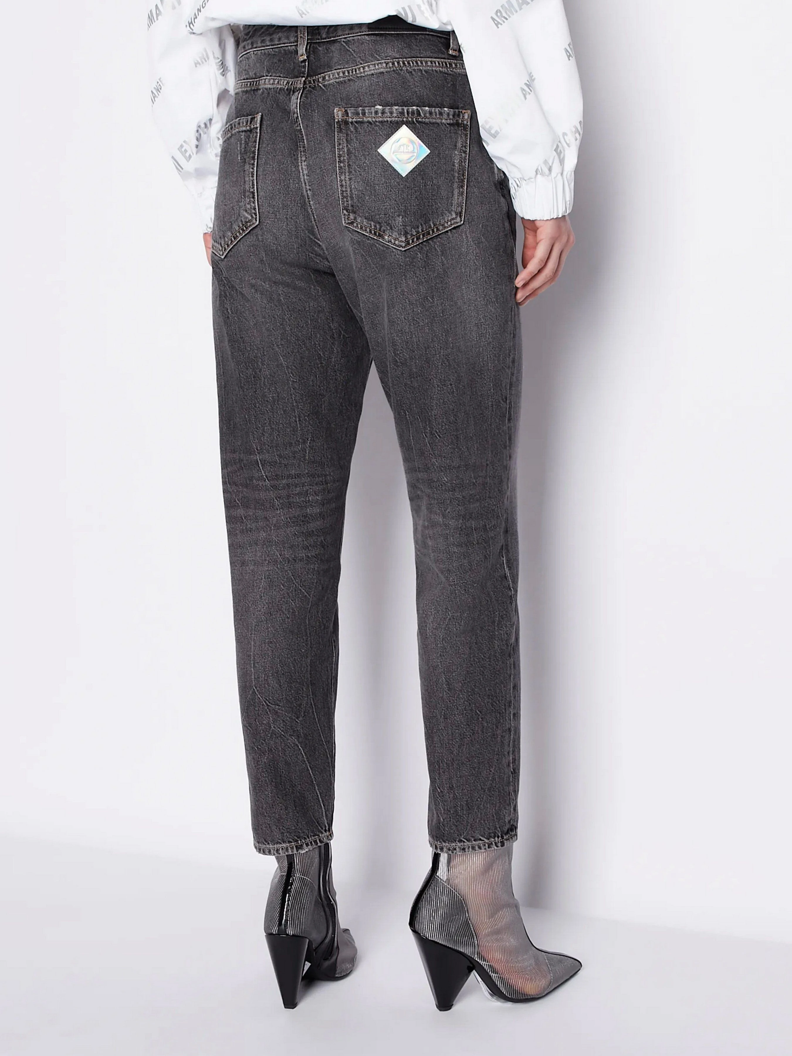 Бавовняні Жіночі Джинси мом Armani Exchange J16 фото 2