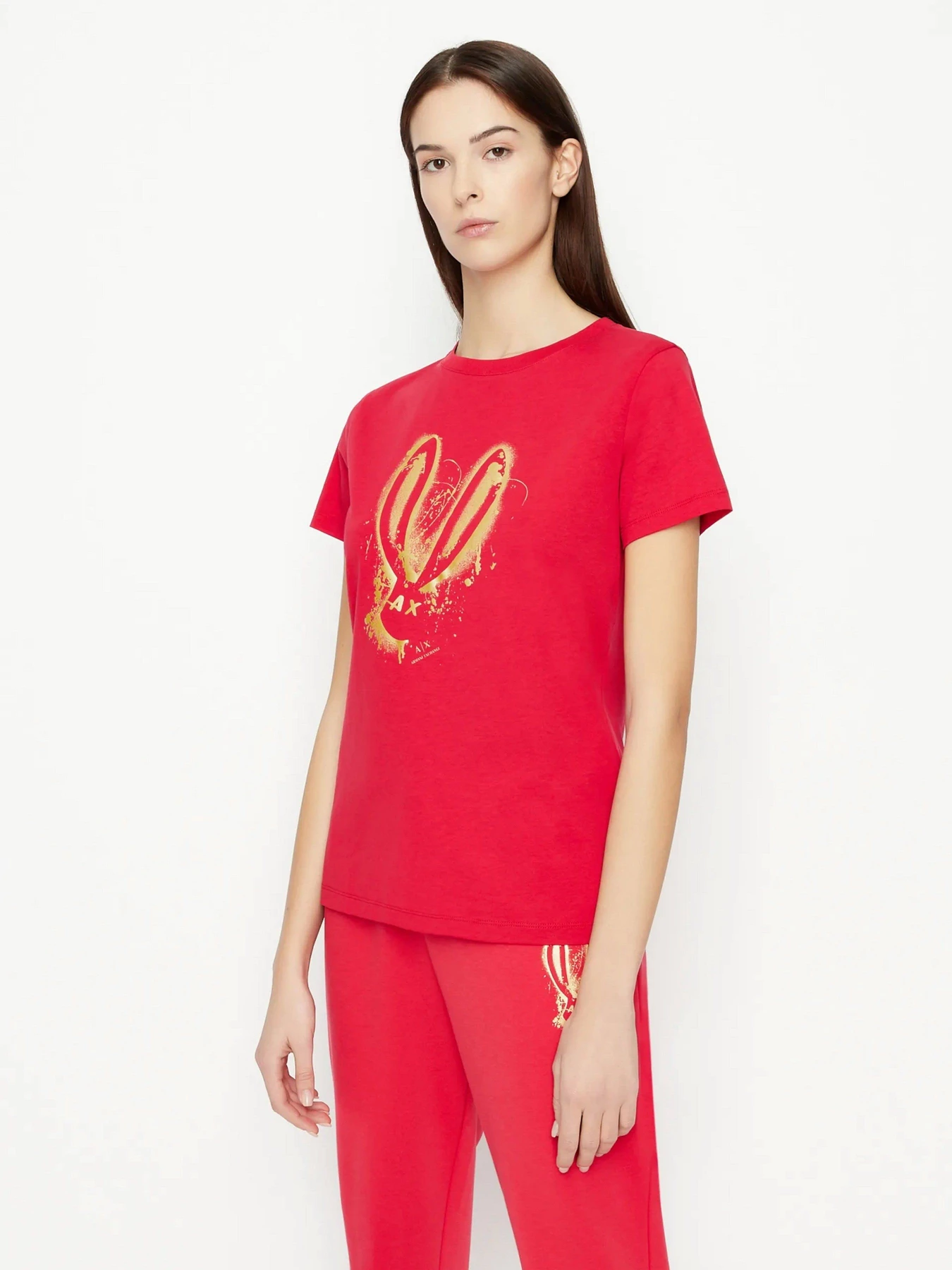 Футболки и поло Armani Exchange Lunar New Year модель 3RYTAB-YJCNZ-04CR Фото