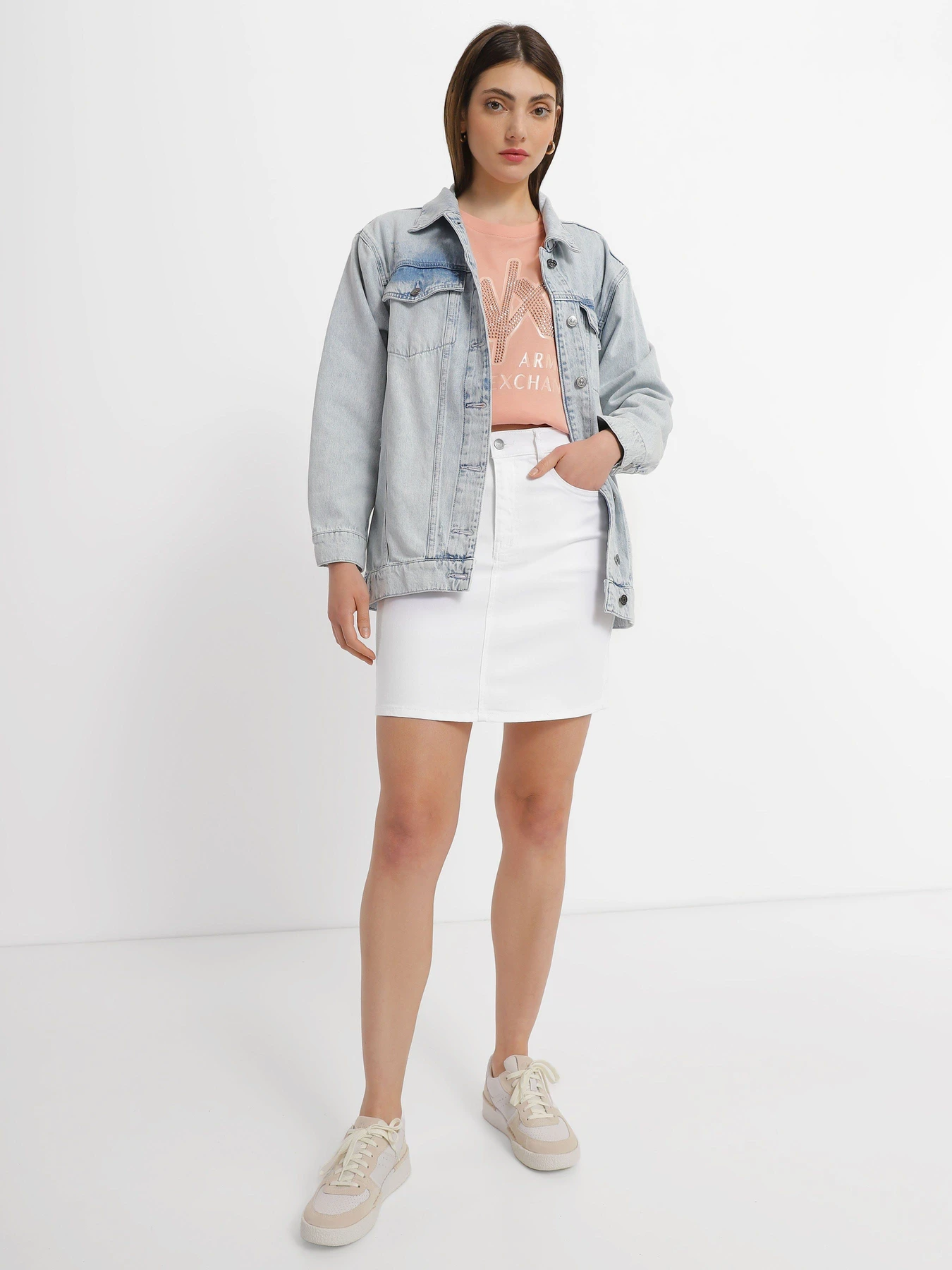 Спідниці Armani Exchange модель 8NYN61-Y1TAZ-0102 Спідниці Armani Exchange модель 8NYN61-Y1TAZ-0102 Фото