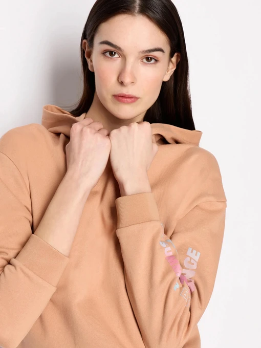 Бавовняне Жіноче Худі Armani Exchange фото 3