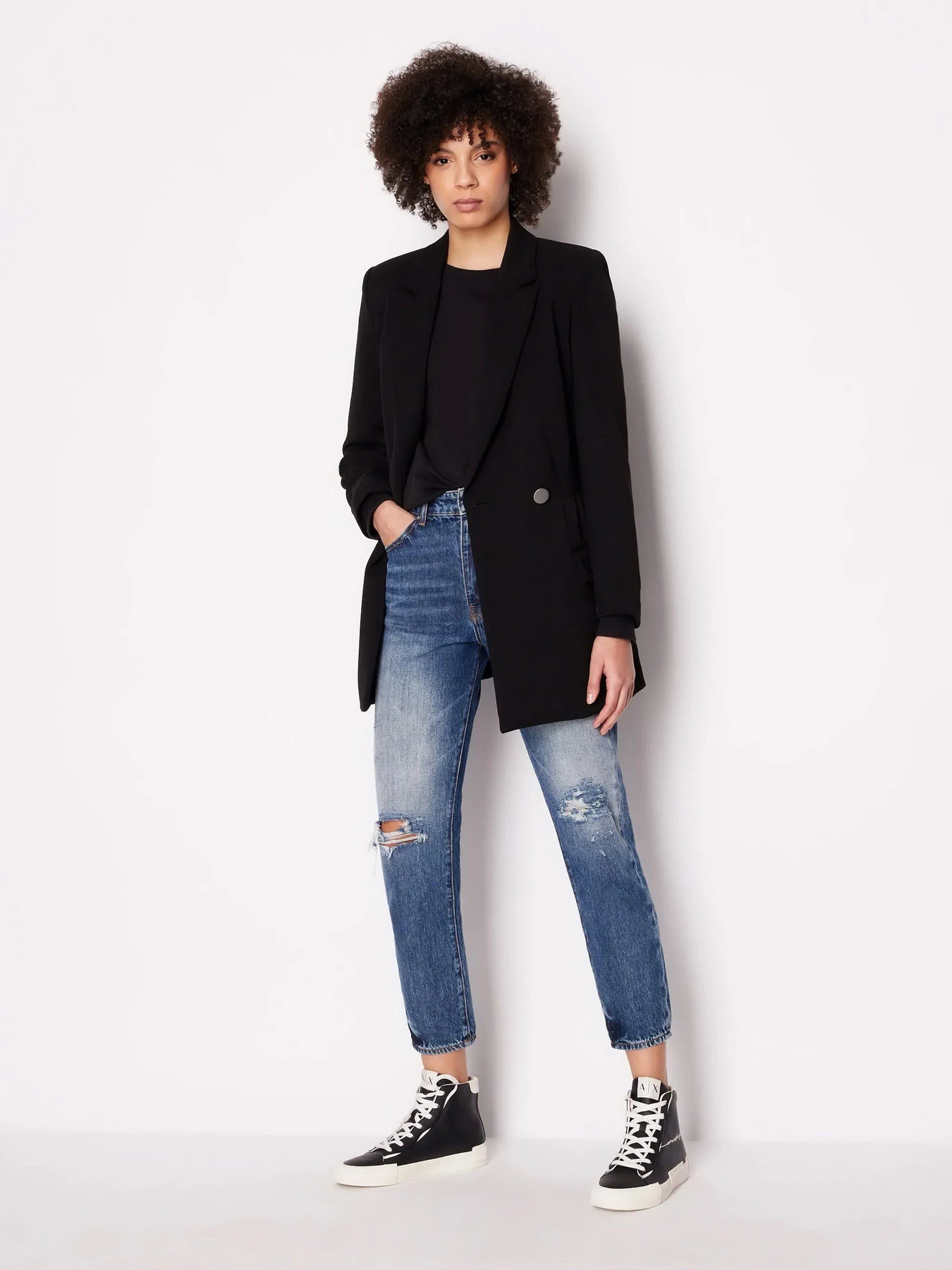 Худі та світшоти Armani Exchange модель 6RYM70-YJBRZ-1200 Худі та світшоти Armani Exchange модель 6RYM70-YJBRZ-1200 Фото