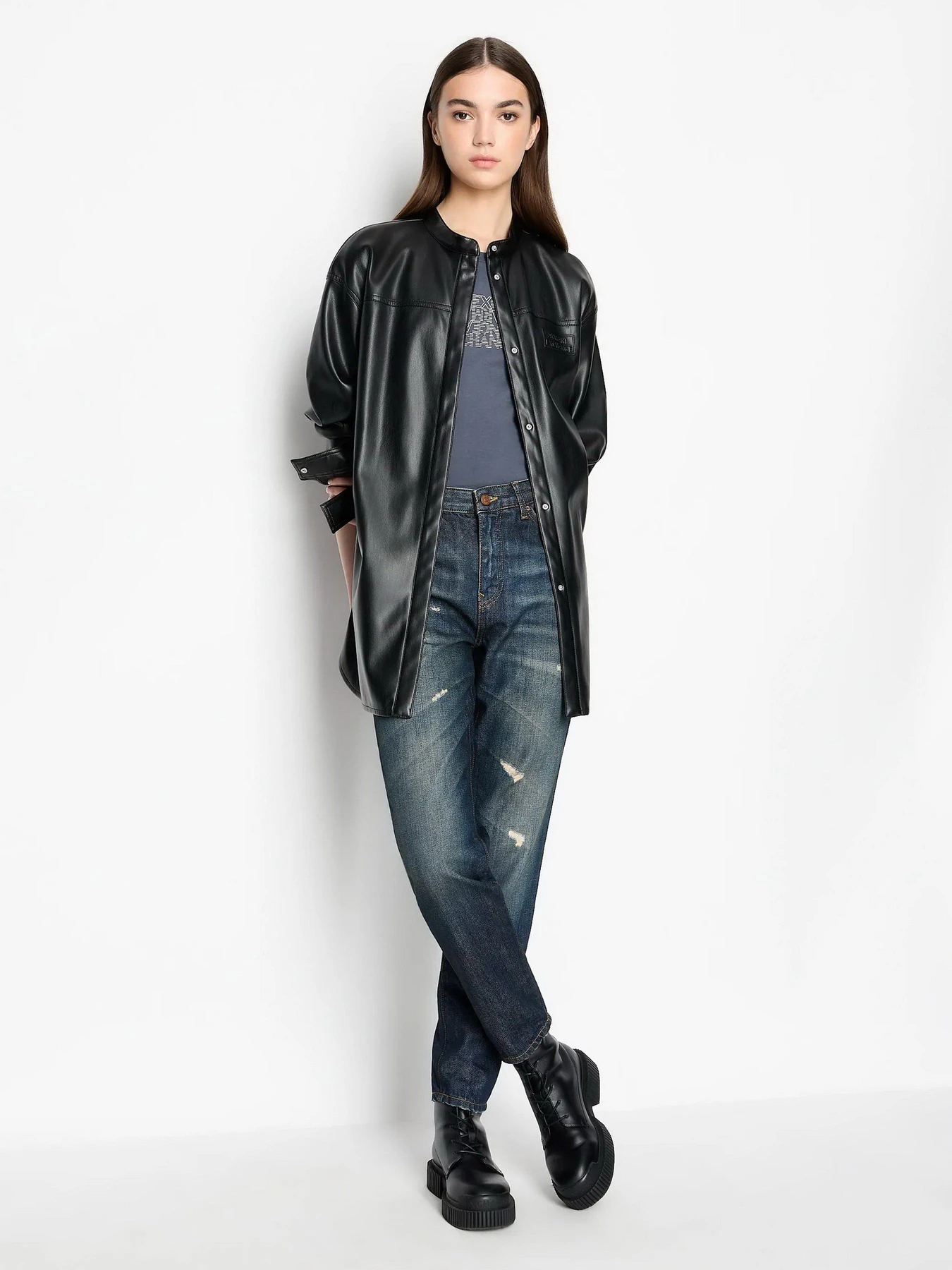 Футболки и поло Armani Exchange модель 6RYT30-YJ16Z-1990 Фото