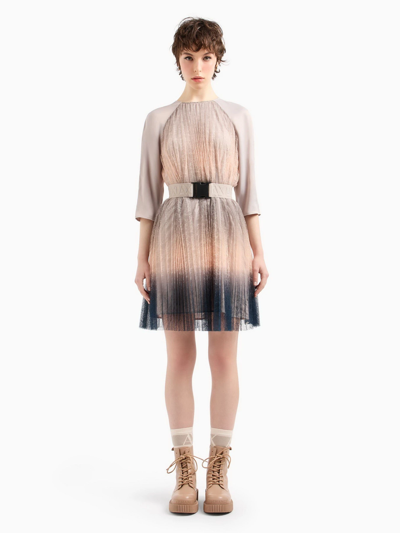 Платья Armani Exchange Plisse Degrade модель 3DYA02-YNYLZ-1786 Фото