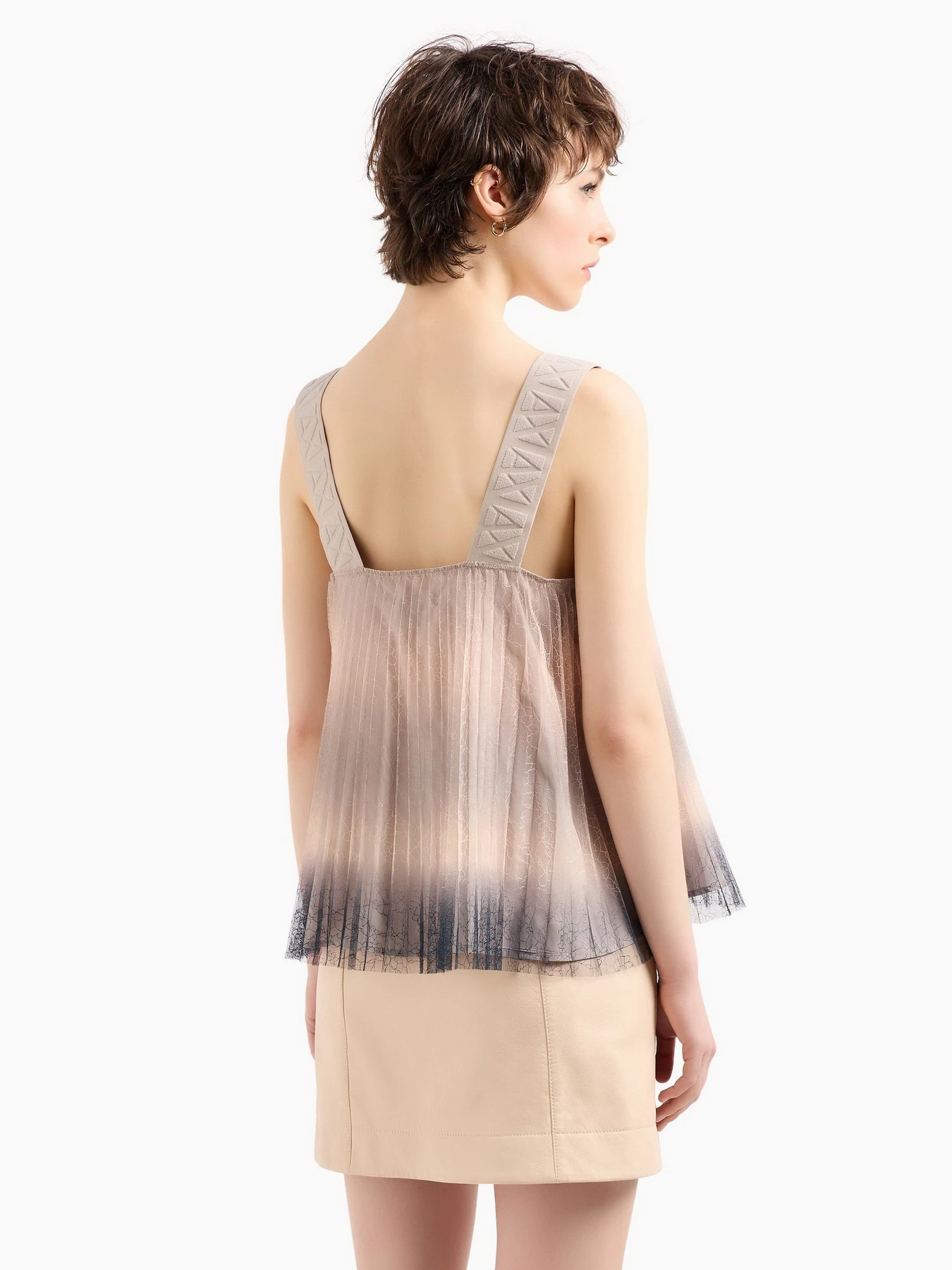 Футболки и поло Armani Exchange Plisse Degrade модель 3DYH01-YNYLZ-1786 Фото
