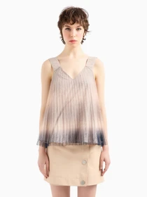 Футболки и поло Armani Exchange Plisse Degrade модель 3DYH01-YNYLZ-1786 Фото