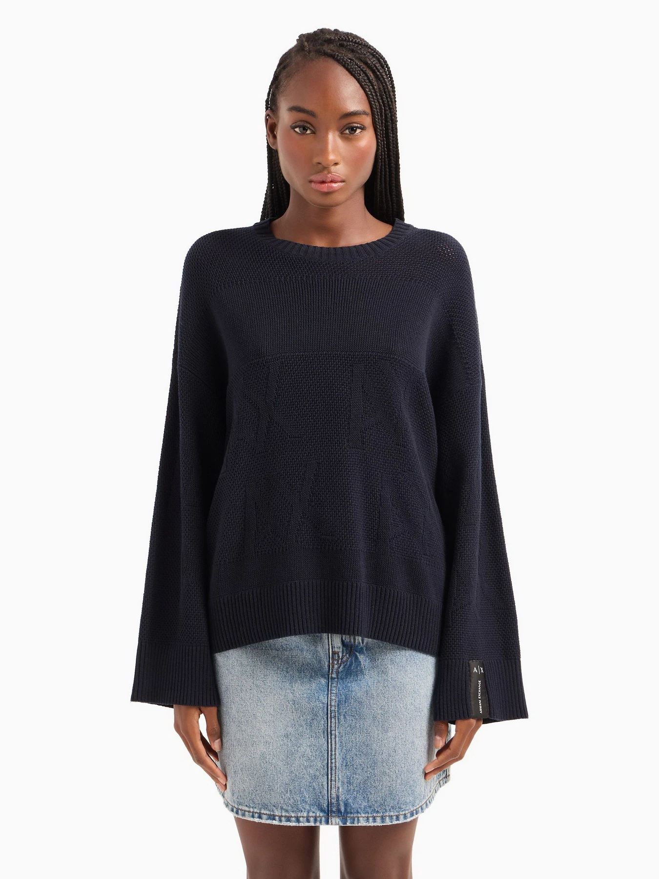 Свитры и кардиганы Armani Exchange модель 3DYM1A-YMZ1Z-1593 Свитры и кардиганы Armani Exchange модель 3DYM1A-YMZ1Z-1593 Фото