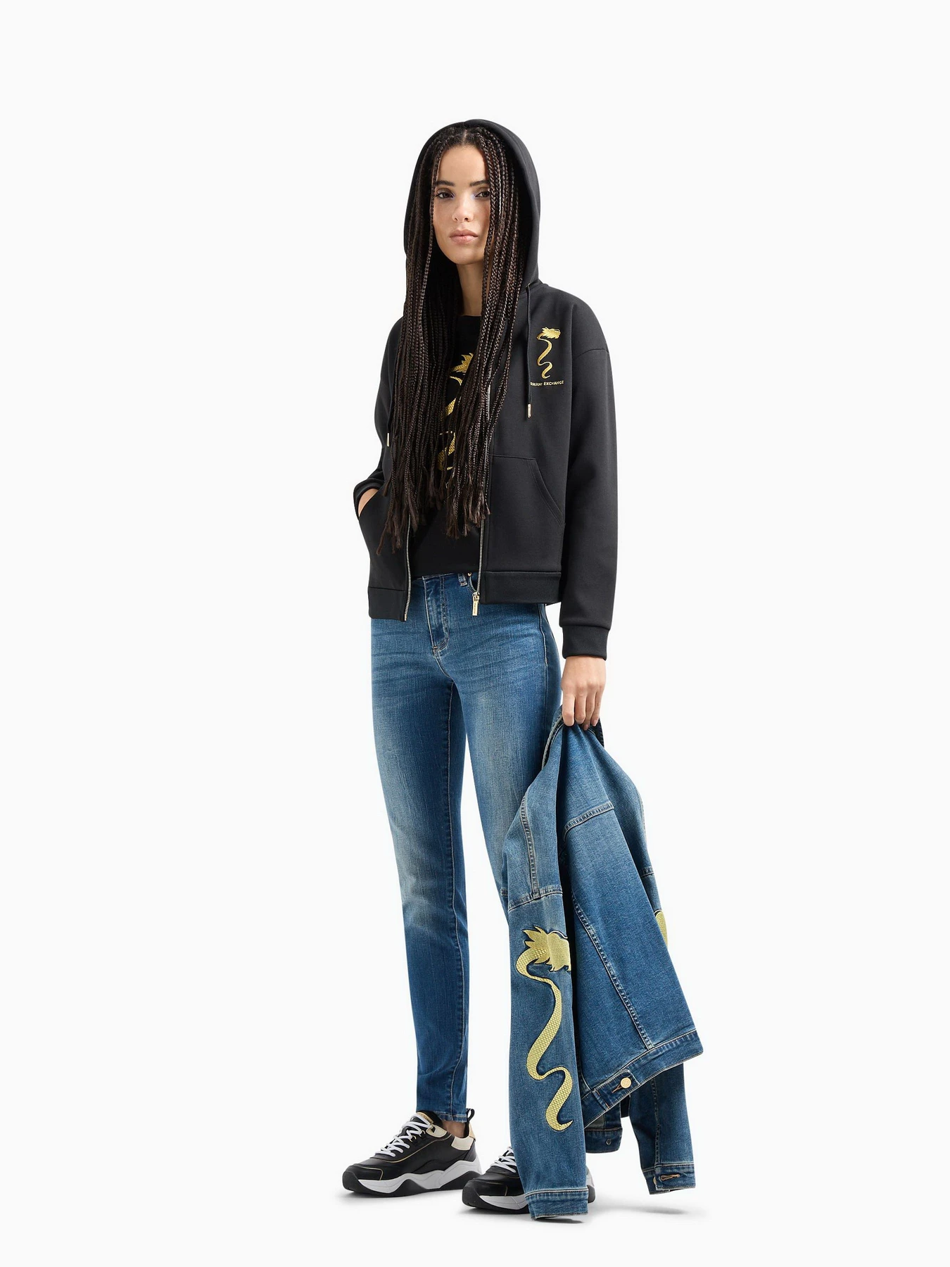Худи и свитшоты Armani Exchange Chinese New Year модель 3DYM41-YJU1Z-1200 Фото