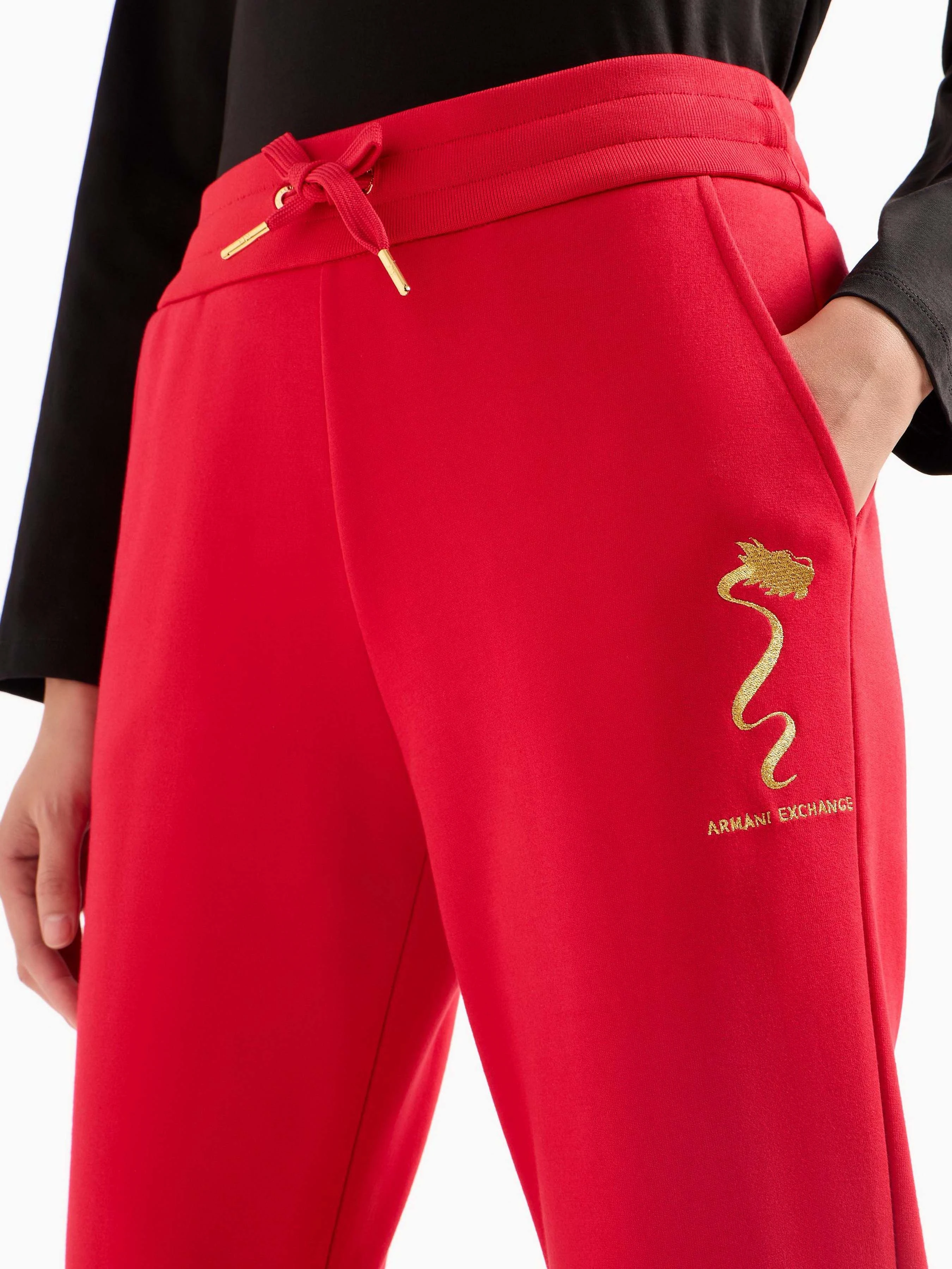 Бавовняні Жіночі Джогери Armani Exchange Chinese New Year фото 3