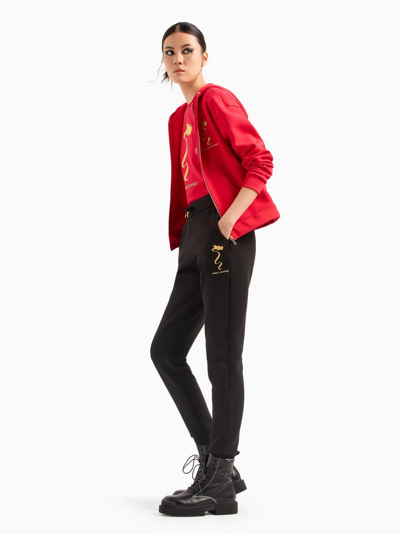 Футболки и поло Armani Exchange Chinese New Year модель 3DYT40-YJCNZ-1469 Футболки и поло Armani Exchange Chinese New Year модель 3DYT40-YJCNZ-1469 Фото