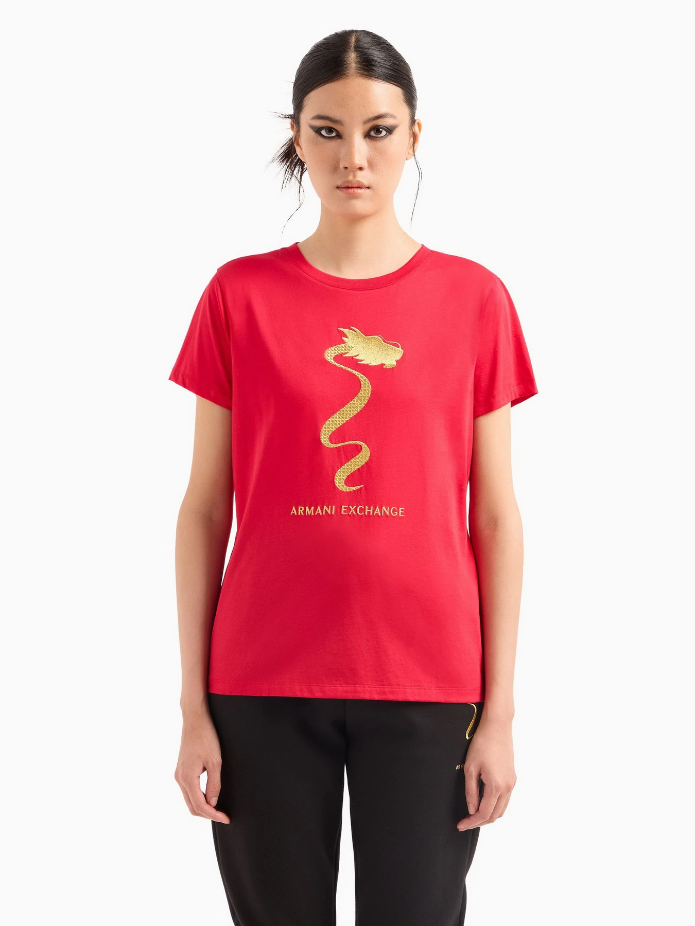 Футболки и поло Armani Exchange Chinese New Year модель 3DYT40-YJCNZ-1469 Футболки и поло Armani Exchange Chinese New Year модель 3DYT40-YJCNZ-1469 Фото