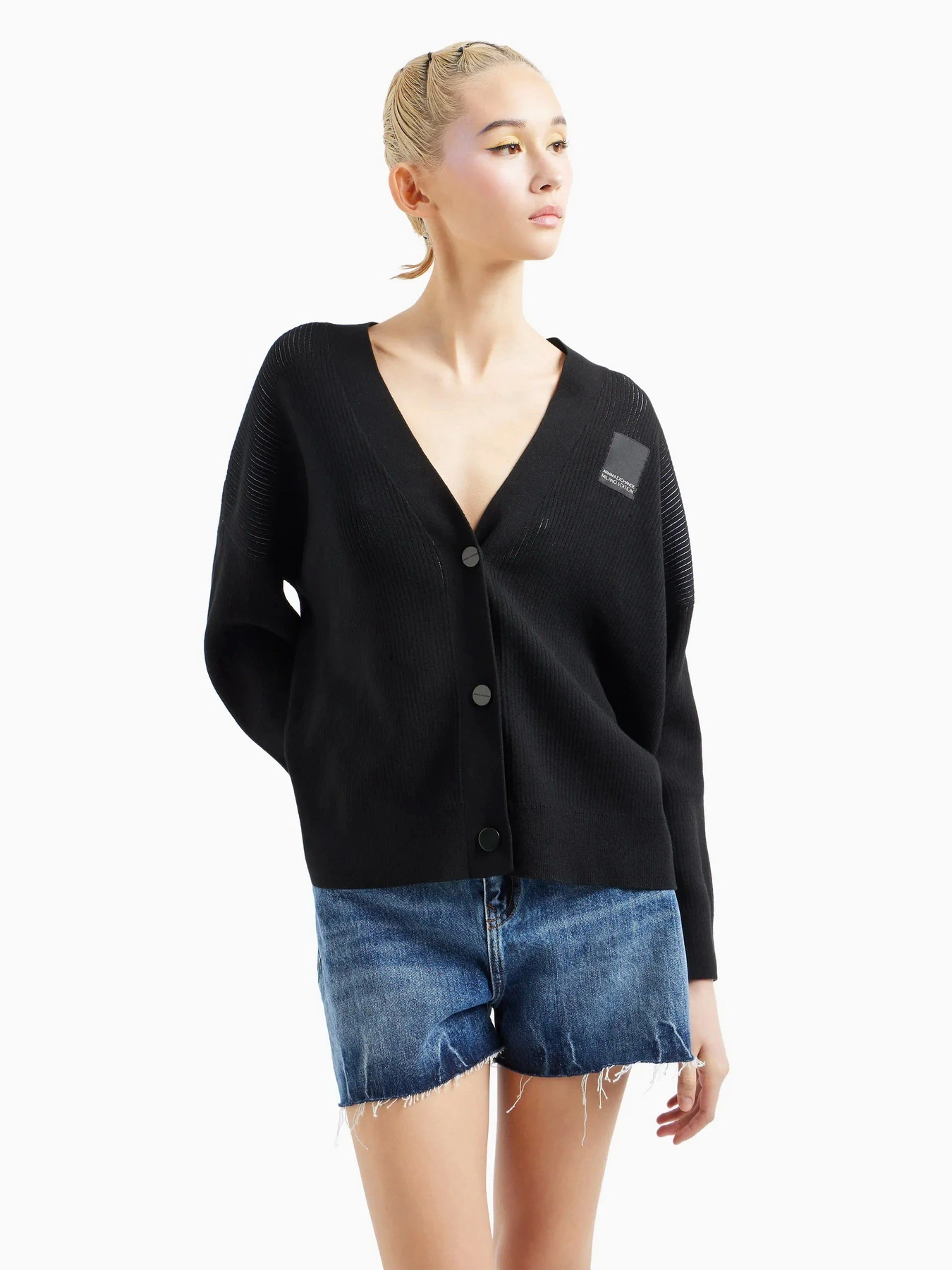 Светри та кардигани Armani Exchange модель 3DYE1L-YM1NZ-22CP Светри та кардигани Armani Exchange модель 3DYE1L-YM1NZ-22CP Фото