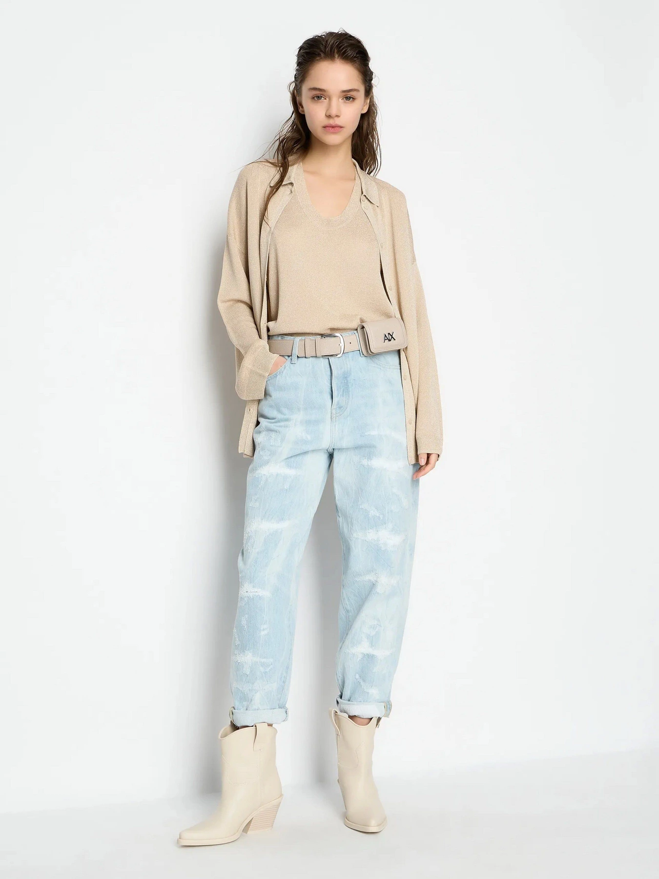 Светри та кардигани Armani Exchange модель 3DYH1R-YM1PZ-2795 Светри та кардигани Armani Exchange модель 3DYH1R-YM1PZ-2795 Фото