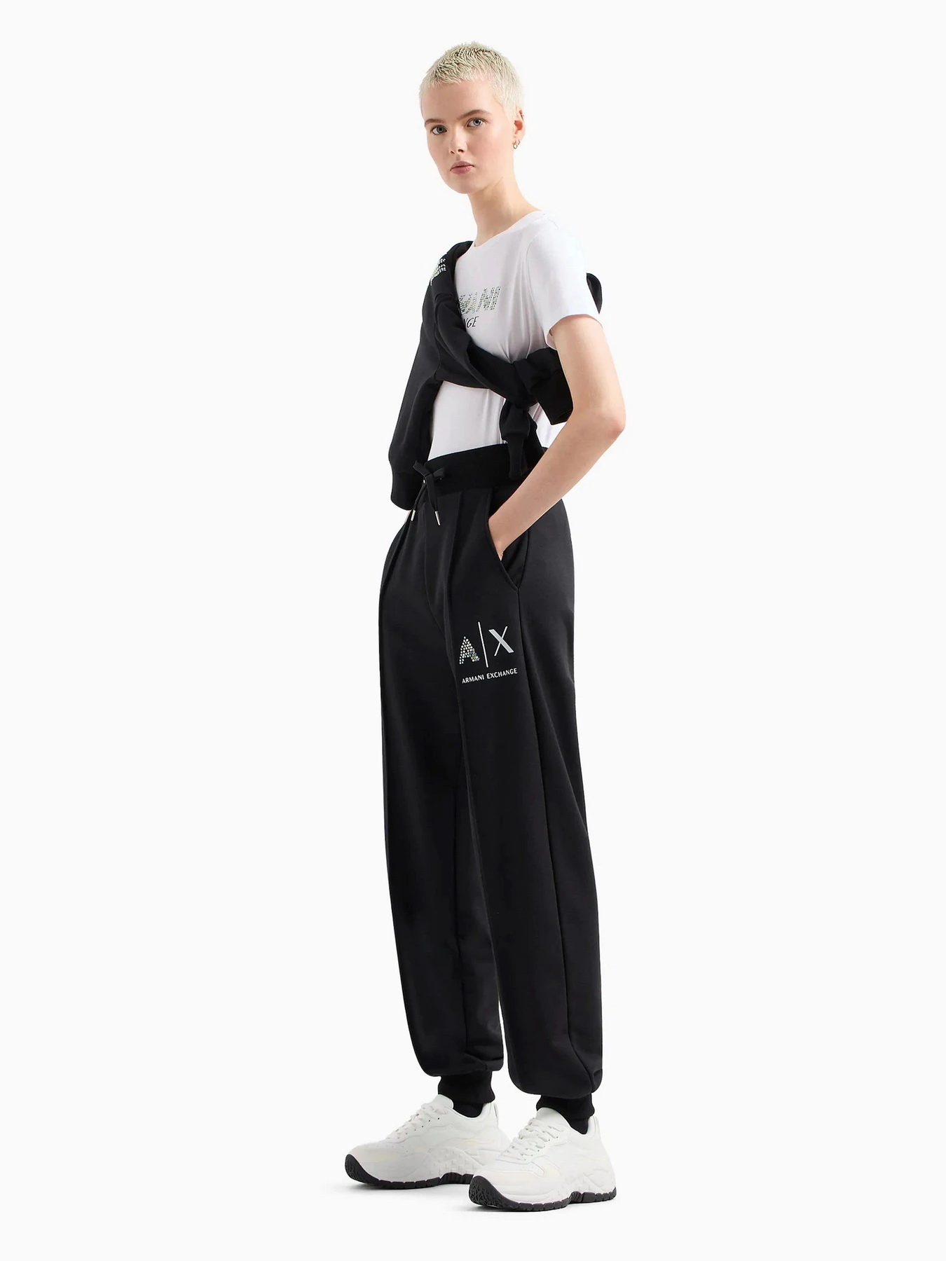 Футболки і поло Armani Exchange модель 3DYT13-YJ8QZ-1000 Фото