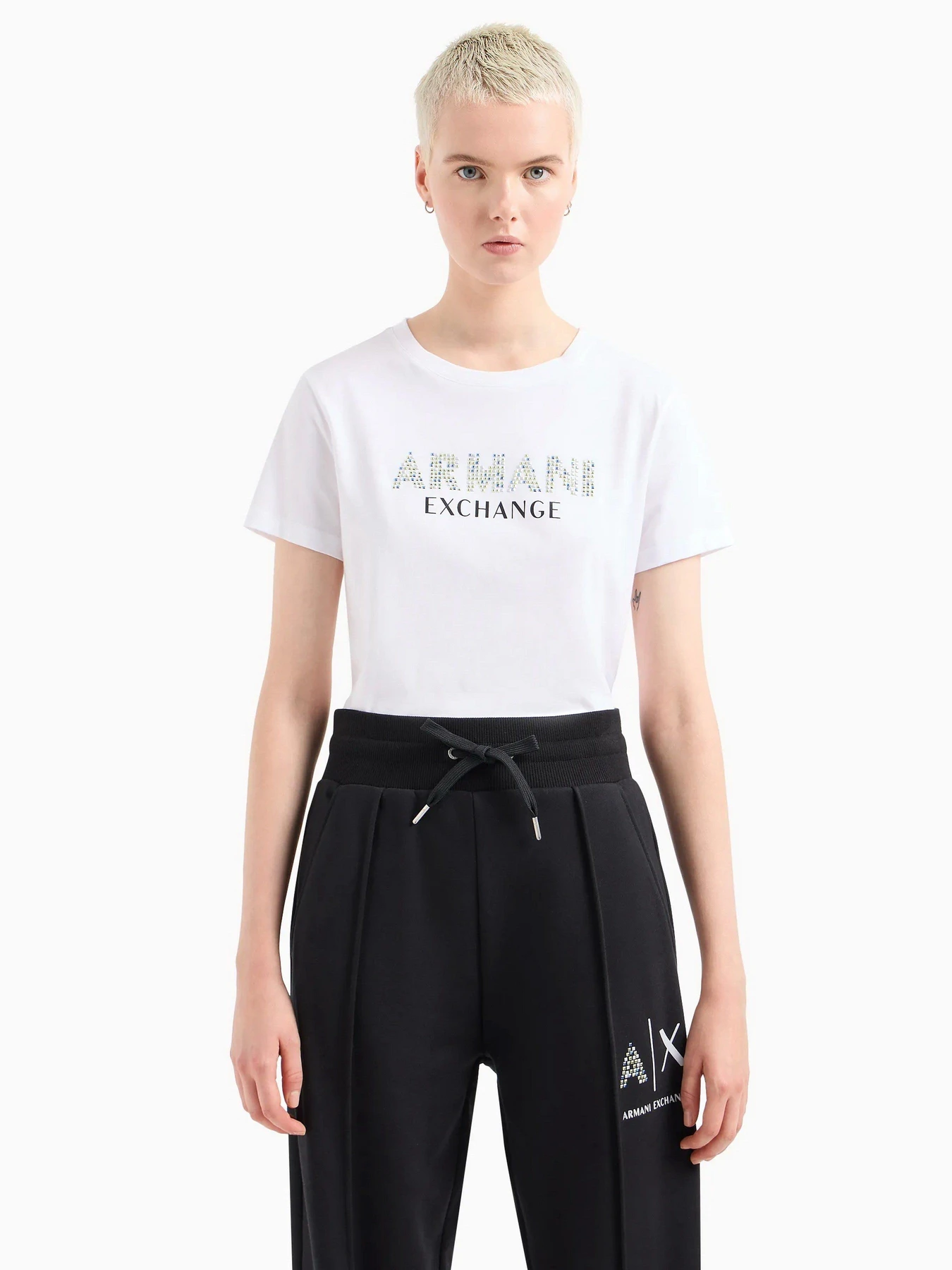 Футболки і поло Armani Exchange модель 3DYT13-YJ8QZ-1000 Фото