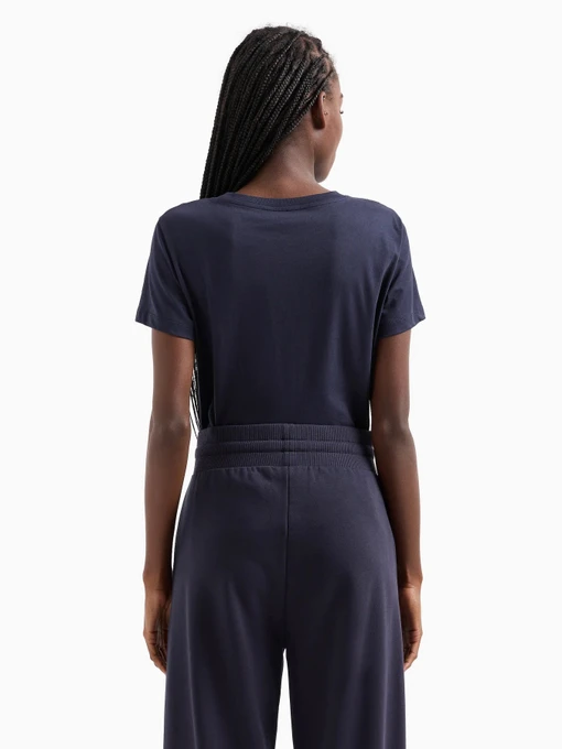 Бавовняна Жіноча Футболка Armani Exchange фото 2