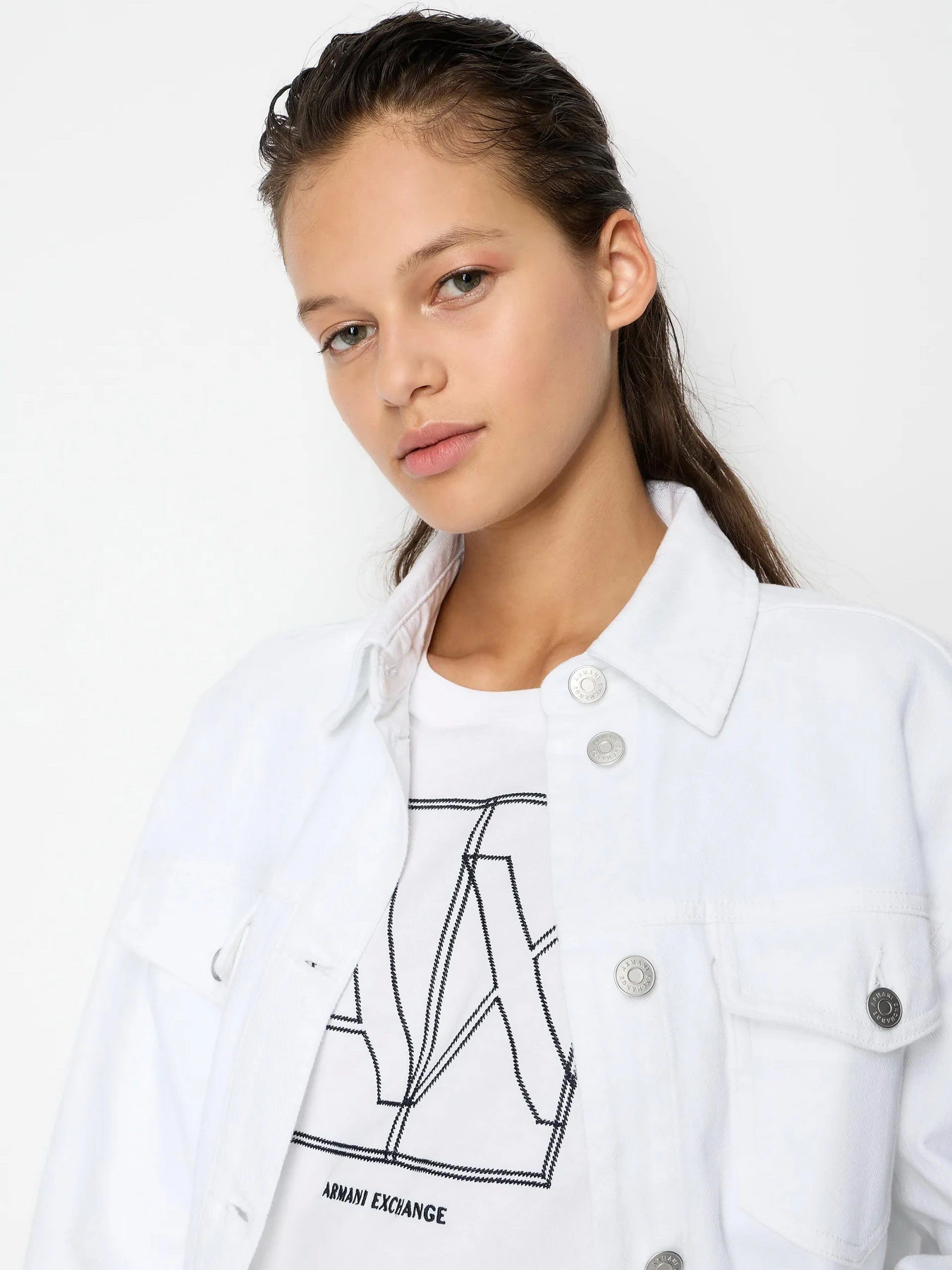 Футболки и поло Armani Exchange модель 3DYT38-YJ8QZ-1000 Фото