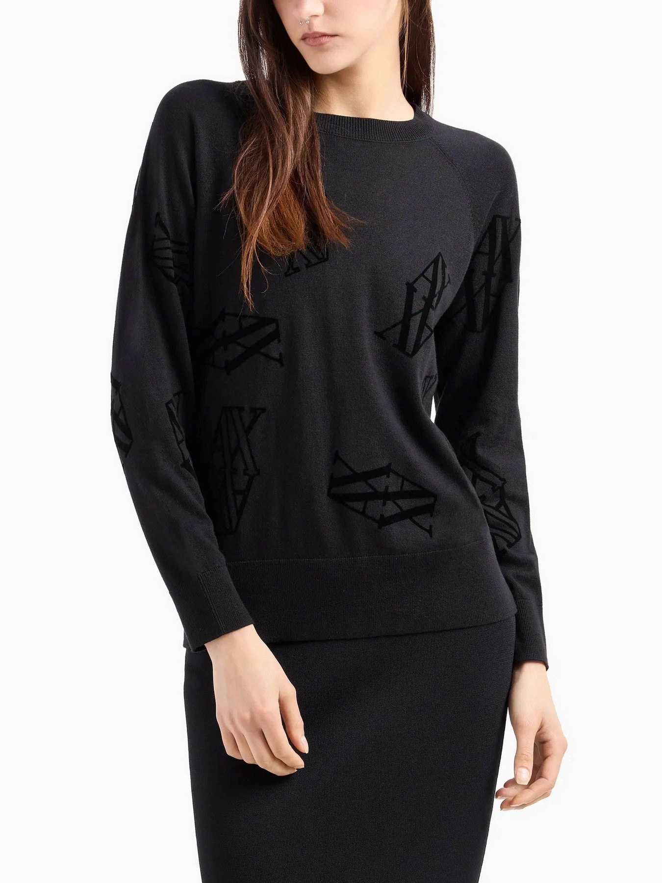 Свитры и кардиганы Armani Exchange модель 6DYM1A-YMP7Z-42AQ Свитры и кардиганы Armani Exchange модель 6DYM1A-YMP7Z-42AQ Фото